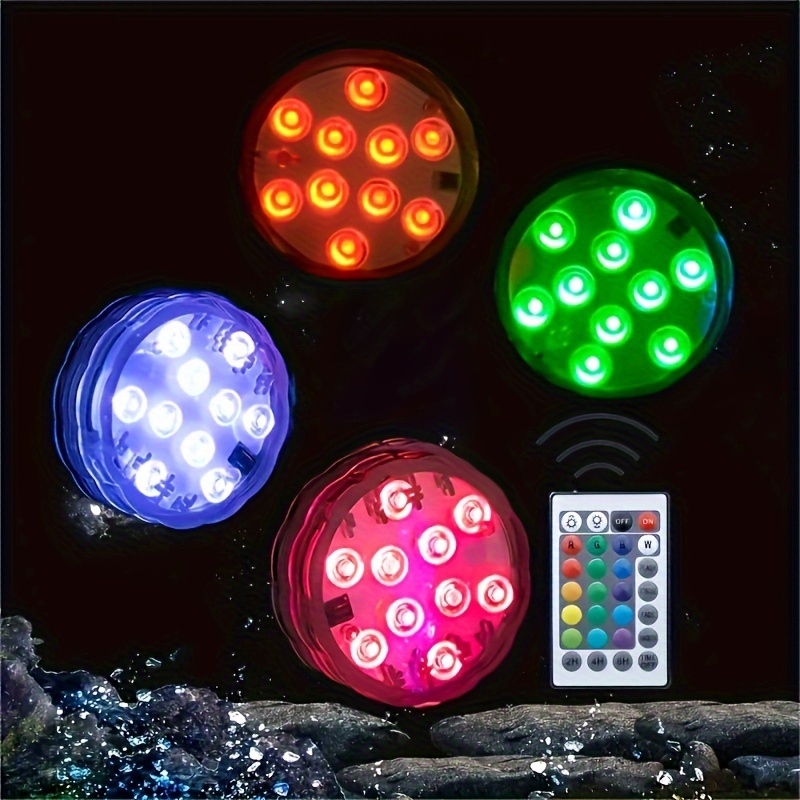 أضواء لتزيين المسبح والحديقة أماكن عدة - قطعتان