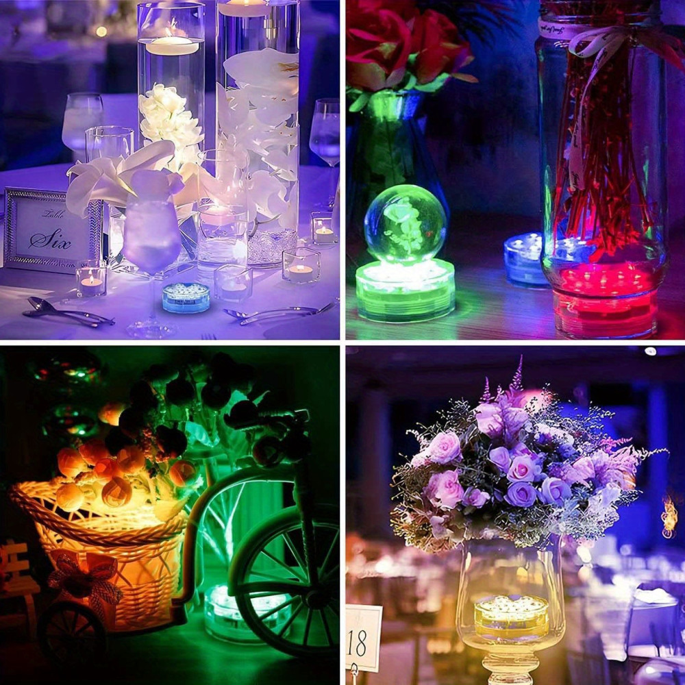 أضواء لتزيين المسبح والحديقة أماكن عدة - قطعتان